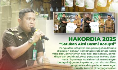 Peringati HAKORDIA 2025, Kejari Batam Gerakkan Dunia Pendidikan untuk Satukan Aksi Basmi Korupsi