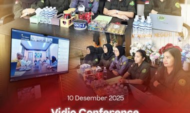 Staff Intelijen Kejari Batam Ikuti Vicon Optimalisasi Program Jaga Desa Sambut Hari Desa Nasional 2026