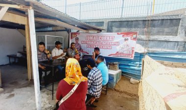 Polsek Batu Ampar Gelar Jumat Curhat, Ajak Warga Batu Merah Aktif Laporkan Gangguan Kamtibmas