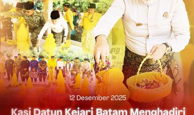 Kasi Datun Kejari Batam Hadiri Ziarah Makam Nong Isa Peringati HUT ke-196 Kota Batam