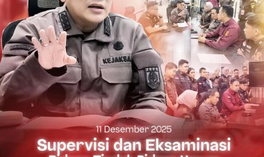 Plh. Aspidum Kejati Kepri Lakukan Supervisi dan Eksaminasi di Kejari Batam