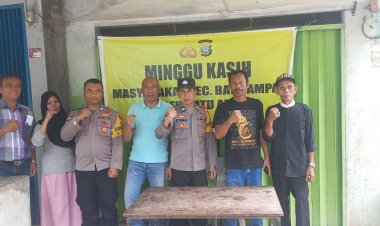 Polsek Batu Ampar Gelar Minggu Kasih Kamtibmas, Ajak Warga Jaga Keamanan Lingkungan Jelang Akhir Tahun