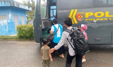 Polres Lingga Hadir untuk Masyarakat, Fasilitasi Pengawalan dan Antar Jemput Pimpinan serta Jamaat Gereja dari Pulau-Pulau