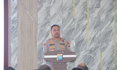 Polres Karimun Gelar Apel Kasatwil, Kapolres Tekankan Bahwa Polri Mendukung Sepenuhnya Transpormasi Polri