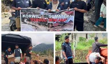IJTI Korwil Sumatera Kembali Bergerak, Donasi Tahap II Disalurkan untuk Jurnalis Terdampak Bencana di Aceh dan Sumut