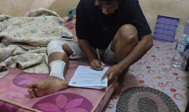 DPP SPBI FSP Team SERBU Kunjungi Korban Kecelakaan Kerja di PT Cakrawala Daya Teknologi, Desak Perusahaan Bertanggung Jawab