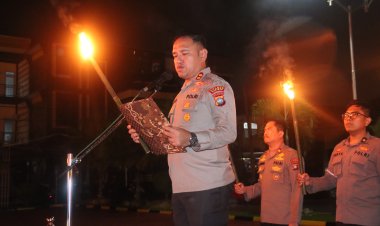 Renungan Ksatria Bhayangkara, Polres Karimun Perkuat Integritas dan Pengabdian Anggota Polri