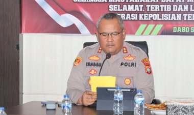 Pastikan Personel Siap Tugas, Polres Lingga Laksanakan Latpra Ops Lilin Seligi