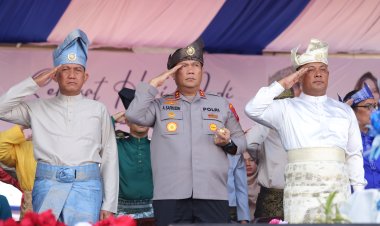 POLDA KEPRI HADIRI UPACARA HARI JADI KOTA BATAM KE-196 TAHUN
