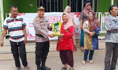 Polsek Batu Ampar Gelar Jumat Curhat Kamtibmas, Ajak Warga Jaga Keamanan Lingkungan