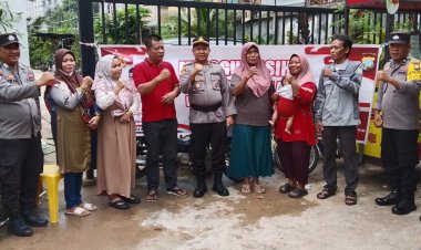 Minggu Kasih Kamtibmas, Polsek Batu Ampar Ajak Warga Mekar Wangi Jaga Keamanan Lingkungan