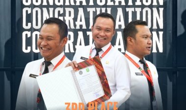 Keluarga Besar Rutan Batam Ucapkan Selamat atas Prestasi Karutan Raih Pemuncak 3 PKA Angkatan XVII