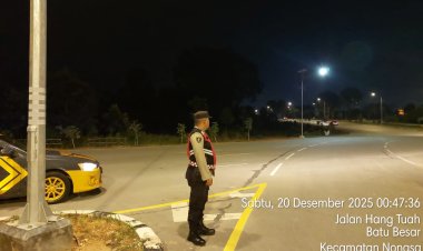 Layanan 110 Bergerak Cepat, Polresta Barelang Amankan Aduan Balap Liar di Bundaran Bandara Hang Nadim