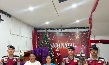 OPERASI LILIN SELIGI 2025: POLDA KEPRI INTENSIFKAN PATROLI GEREJA