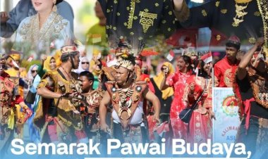 Kepala dan Wakil Kepala BP Batam Hadiri Pawai Budaya HUT ke-196 Kota Batam