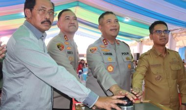 Kapolda Kepri Resmikan Sejumlah Bangunan di Polres Karimun