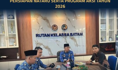 Rutan Kelas IIA Batam Ikuti Zoom Meeting Pengarahan Tusi Pemasyarakatan, Persiapan NATARU dan Program Aksi 2026