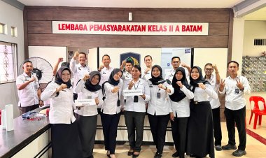 Kunjungan Natal Warnai Sukacita Warga Binaan di Lapas Batam