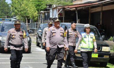Operasi Lilin Seligi 2025, Polres Lingga Fokuskan Pengamanan Tempat Ibadah Selama Natal 2025