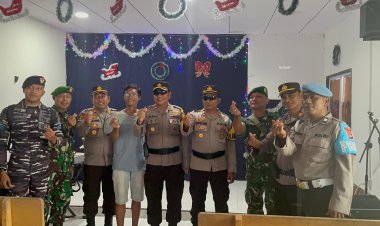 Wakapolres Lingga Cek Pos Yan Ops Lilin Seligi 2025 di Wilayah Senayang dan Daik Lingga