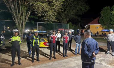 Patroli Cipta Kondisi Polres Lingga Intensifkan Pengamanan Malam Hari, Jaga Kamtibmas Tetap Kondusif