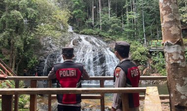 Libur Natal 2025 dan Tahun Baru 2026, Polres Lingga Intensifkan Pengamanan Objek Wisata