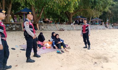 Polres Karimun Gelar Himbauan Kamtibmas dan Patroli Tempat Wisata Jelang Tahun Baru 2026