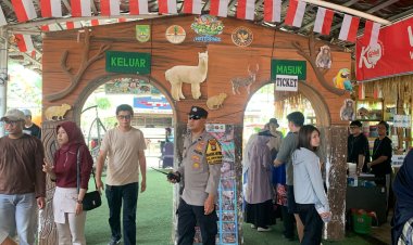 Pastikan Keamanan saat Liburan, Polisi Pantau Lokasi Wisata di Bengkong