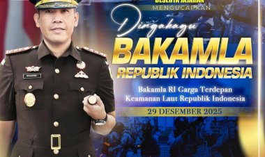 Kajari Batam Ucapkan Dirgahayu Bakamla RI Ke 20