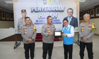 POLDA KEPRI TERIMA HIBAH MOBIL LISTRIK DARI PT PLN BATAM