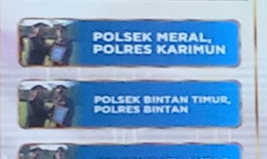 Prestasi Terbaik: Kompolnas Beri Penghargaan Polsek Berinovasi di Kepri