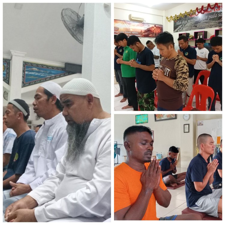 Lapas Kelas IIA Batam Gelar Doa Bersama untuk Korban Bencana Alam di Sumatera Barat