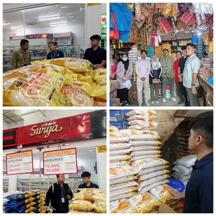 Satreskrim Satgas Pangan Polresta Barelang Laksanakan Pengawasan Harga Beras di Sejumlah Titik Strategis Kota Batam