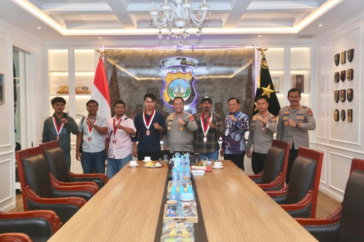 KAPOLDA KEPRI TERIMA KUNJUNGAN GMNI, TINGKATKAN KOMUNIKASI DAN KOLABORASI UNTUK KEPRI YANG KONDUSIF