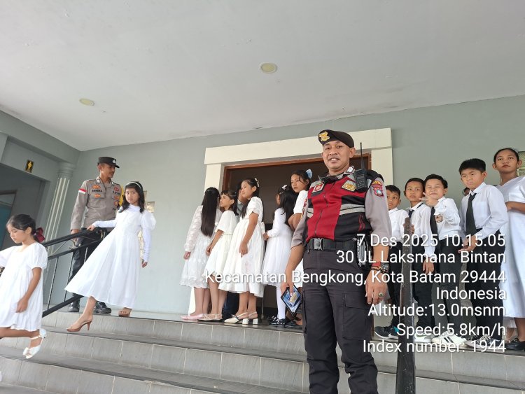 Polsek Bengkong Gelar Minggu Kasih Kamtibmas di Gereja Impact Community Bengkong Indah