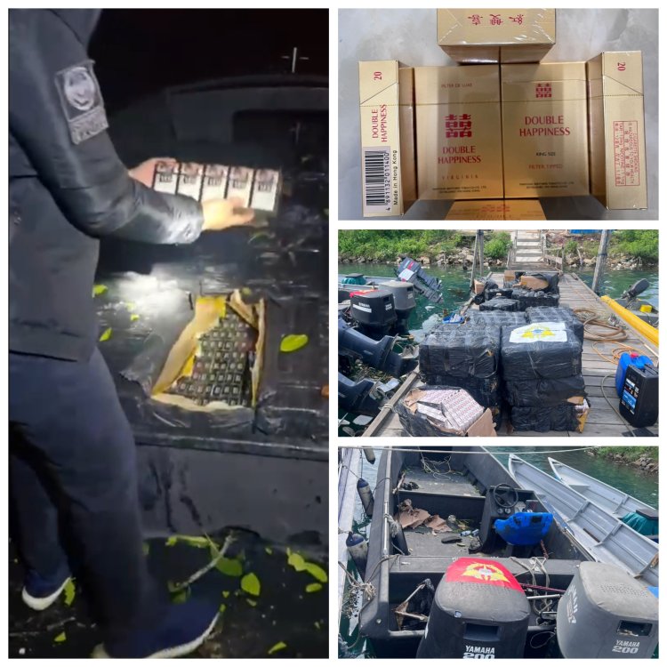Bea Cukai Batam Gagalkan Penyelundupan 414 Ribu Batang Rokok Ilegal