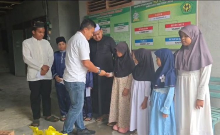 Bakti Sosial Satreskrim Polres Lingga Warnai Hari Jadi Reserse Polri ke-78