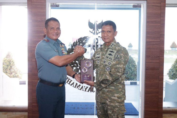 KODAERAL IV TERIMA COURTESY CALL PENASIHAT AHLI KEPALA SKK MIGAS DAN DIREKTUR SECURITY WILAYAH I