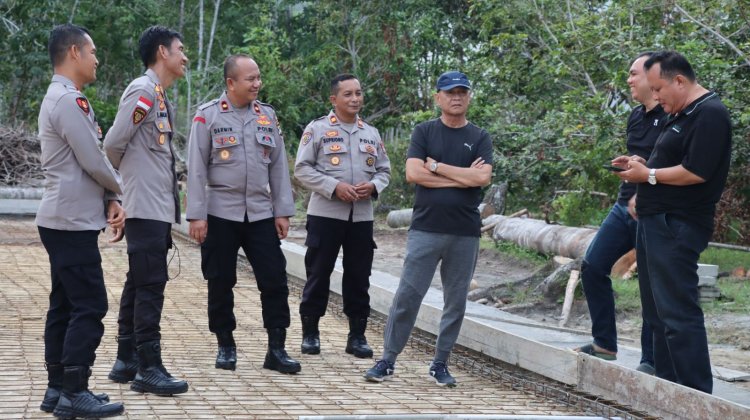 Wujudkan Dapur Standart Pelayanan: Wakapolres Lingga Tinjau Perkembangan Dapur SPPG Yayasan Kemala Bhayangkari