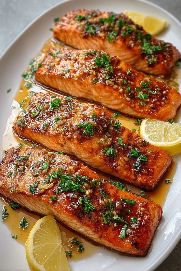Tips Cepat Bikin Salmon Mewah: Intip Rahasia Glaze Bawang Putih Madu yang 'Mengkilap' dan Menggugah Selera!
