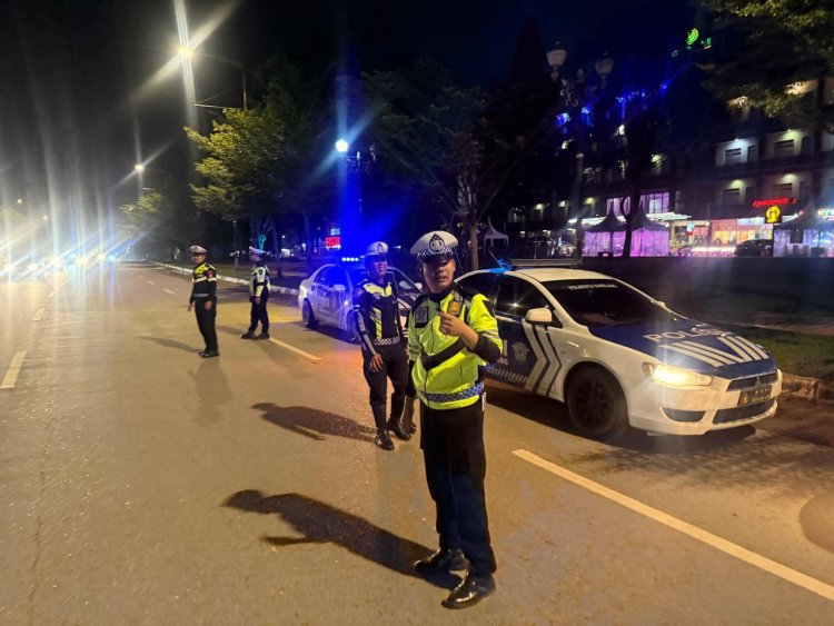 Satlantas Barelang Bergerak: Pengamanan Malam Diperkuat untuk Cegah Aksi Tidak Terpuji di Jalan Raya