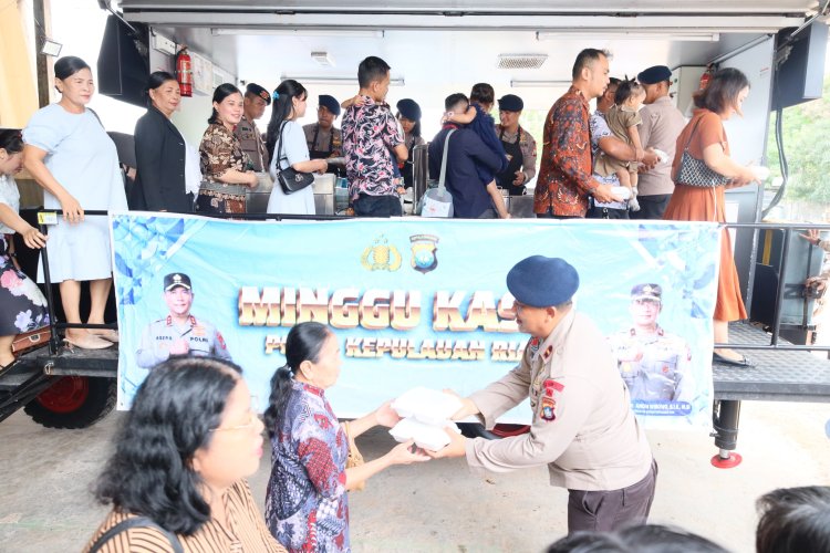 POLDA KEPRI GELAR MINGGU KASIH DI GEREJA BNKP BATAM, PERKUAT KEPEDULIAN SOSIAL DAN SINERGI BERSAMA JURNALIS