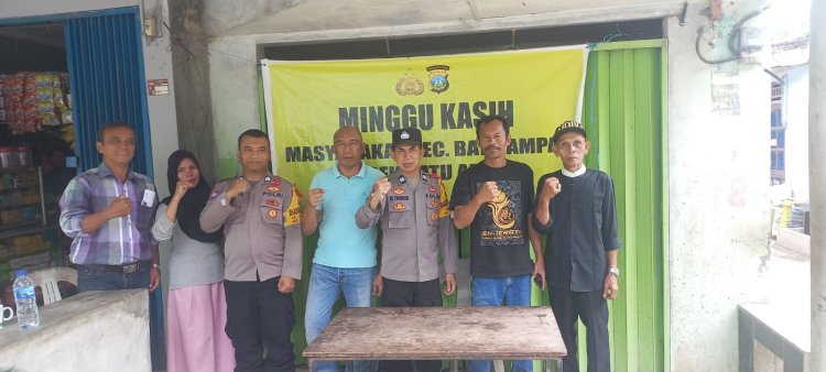 Polsek Batu Ampar Gelar Minggu Kasih Kamtibmas, Ajak Warga Jaga Keamanan Lingkungan Jelang Akhir Tahun