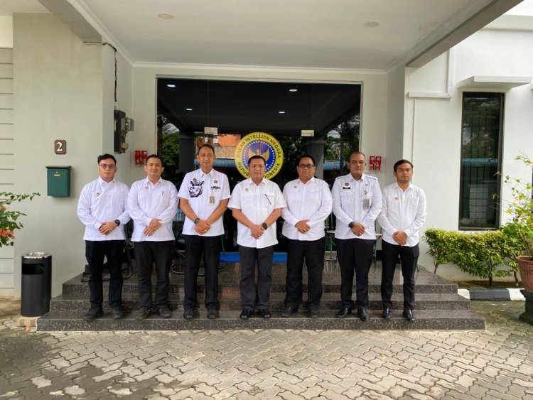 Perkuat Koordinasi dan Sinergi, Kalapas Batam Kunjungi BIN Daerah Kepulauan Riau