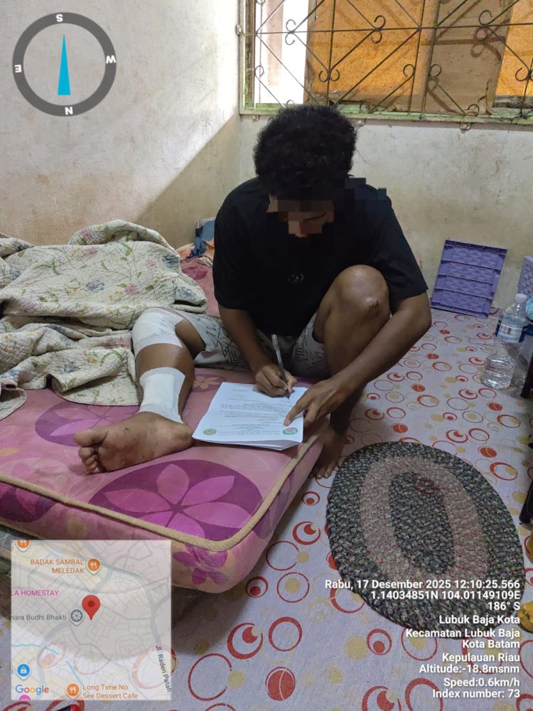 DPP SPBI FSP Team SERBU Kunjungi Korban Kecelakaan Kerja di PT Cakrawala Daya Teknologi, Desak Perusahaan Bertanggung Jawab