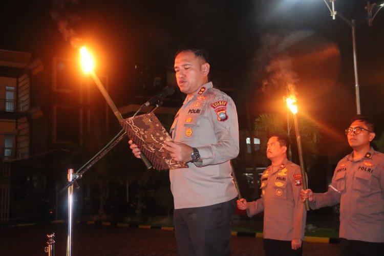 Renungan Ksatria Bhayangkara, Polres Karimun Perkuat Integritas dan Pengabdian Anggota Polri