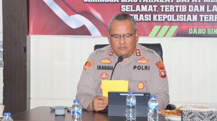 Pastikan Personel Siap Tugas, Polres Lingga Laksanakan Latpra Ops Lilin Seligi