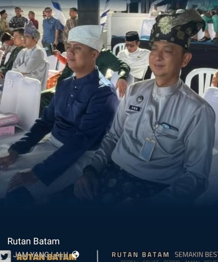 Rutan Kelas IIA Batam Hadiri Upacara Hari Jadi Kota Batam ke-196