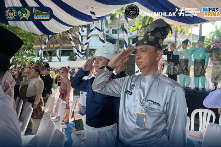 Kalapas Batam Hadiri Upacara Hari Jadi Batam ke-196, Tegaskan Komitmen Dukung Pembangunan Daerah