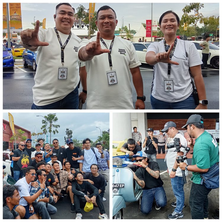 Polri Hadir di Tengah Masyarakat, Satlantas Polresta Barelang Gelar Batam Meetup Week 2025